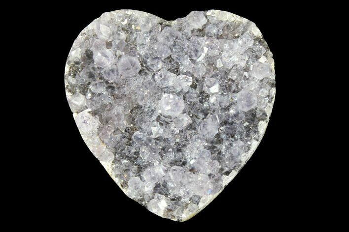 Quartz Crystal Cluster Heart - Uruguay #128707